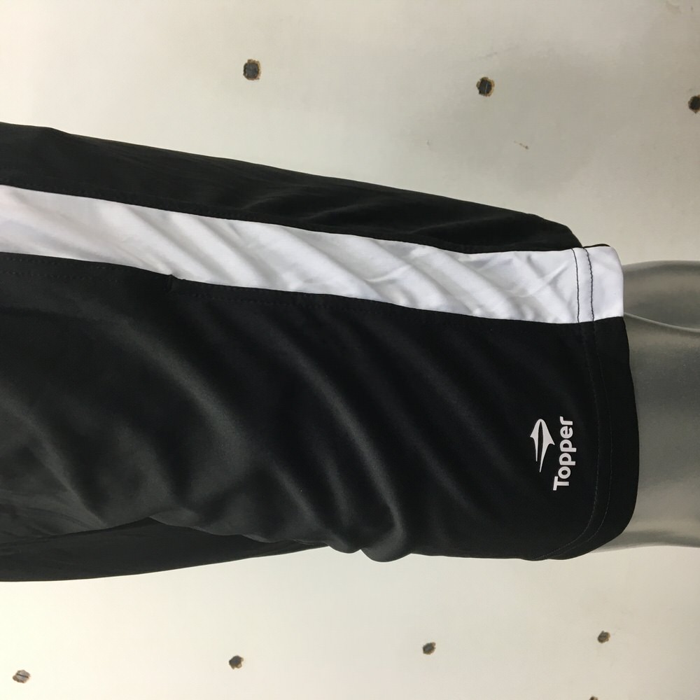 SHORT FUTBOL LINE NEGRO/20