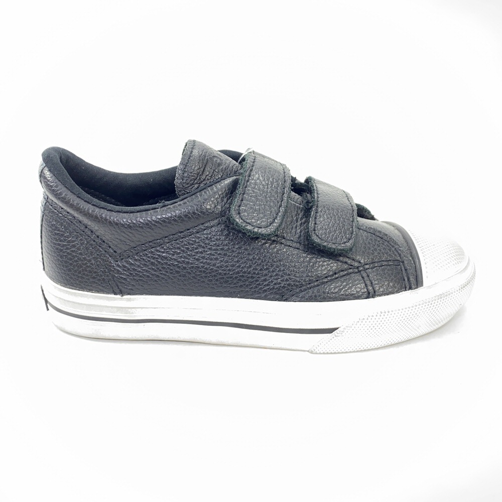 PROFESIONAL CUERO II VELCRO KIDS NEGRO