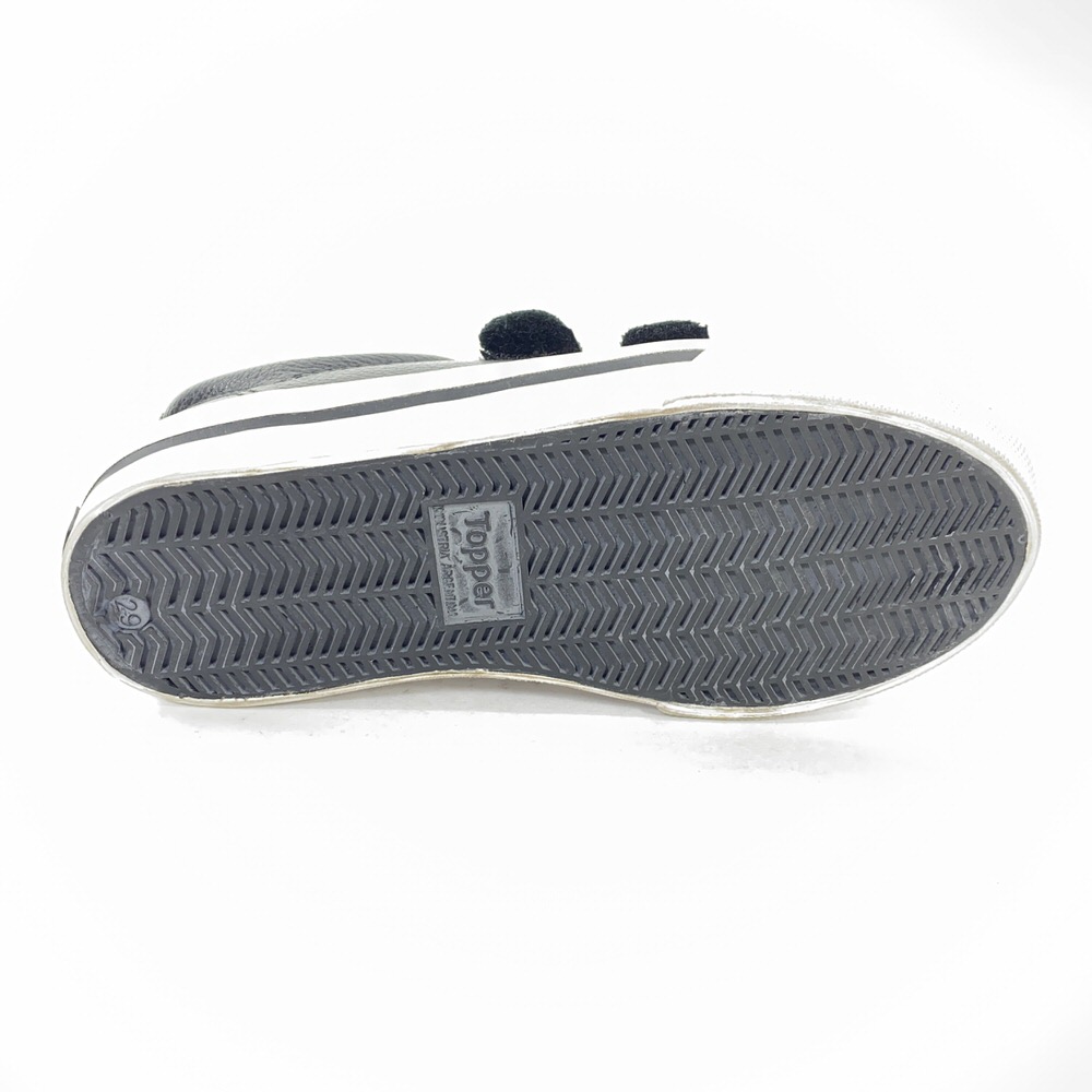 PROFESIONAL CUERO II VELCRO KIDS NEGRO