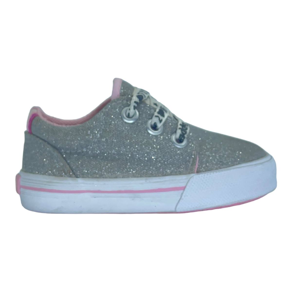 LUPPE BEBE GLITTER PLATEADO/20