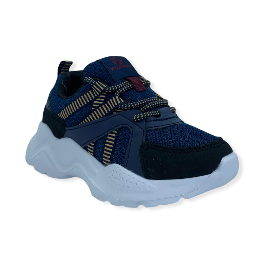 CHALPA KIDS AZUL MAJO/NEGRO/BEIGE